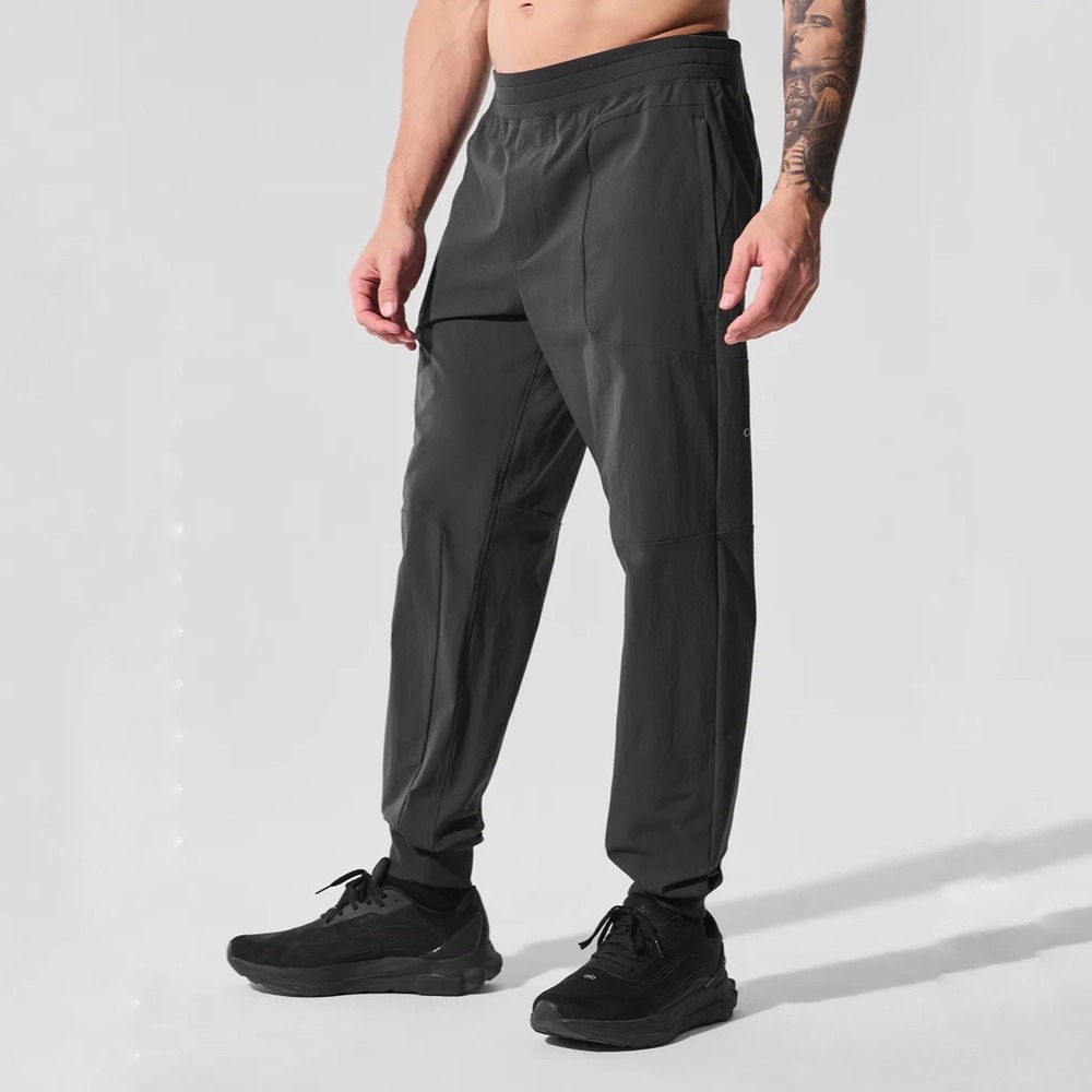 Alo Yoga Men's Co-Op Jogger Anthracite Grey Pants Size Medium - Picture 5 of 12